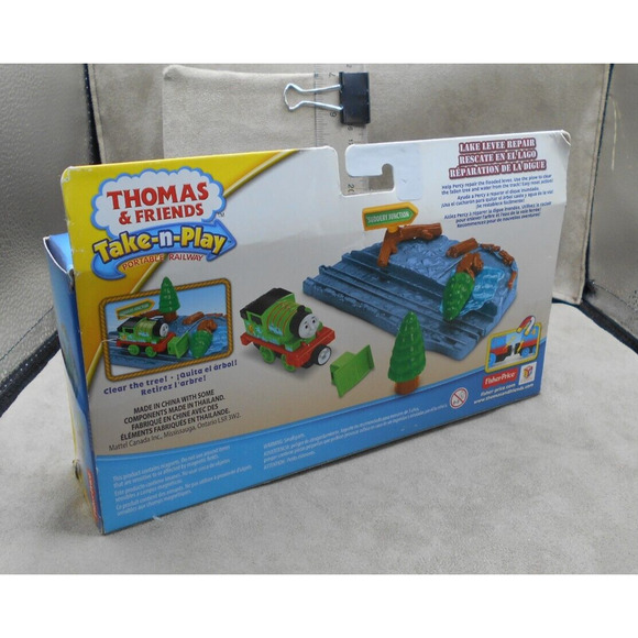 Fisher Price 2014 Thomas & Friends Lake Levee Repair w/Percy Train NIB - Picture 5 of 8